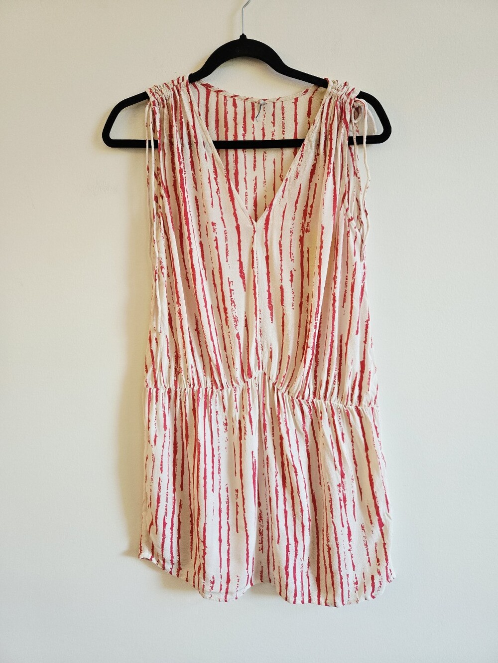 IRO I S/M Ania Sleeveless Mini Dress I cream red